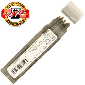 Mina Grafite Aquarelável Koh I Noor 3.8mm 33 Marrom Escuro